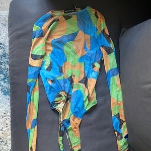 Multi color bodysuit
